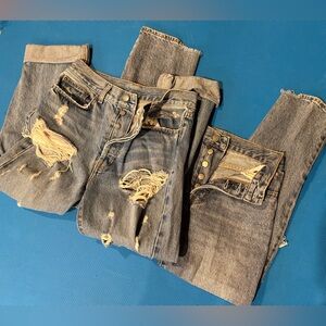 Jean Distressed 2 Pair Bundle Size 26